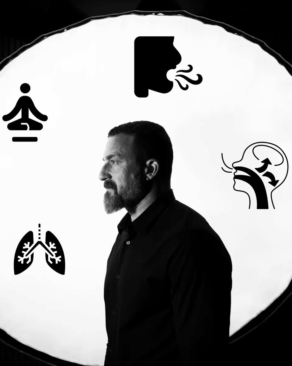 The fastest way to transform your mental and physical state is hands down Breathwork.

Dr Andrew Huberman breaks breathing and breath-work down into its most simplistic and powerful elements

Here are the 11 game changing takeaways you need to know (techniques included) MEGA 🧵: