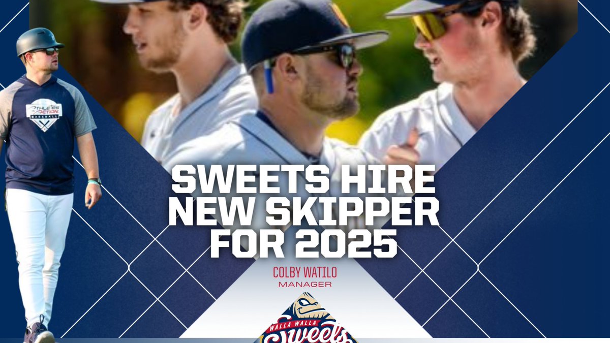 WWSweets's tweet photo. The Sweets welcome Colby Watilo back to #SweetsCountry! Watilo will serve as the Manager for the 2025 season. Full story on https://t.co/pxNDtEEFaJ https://t.co/qQvt5kMsRr