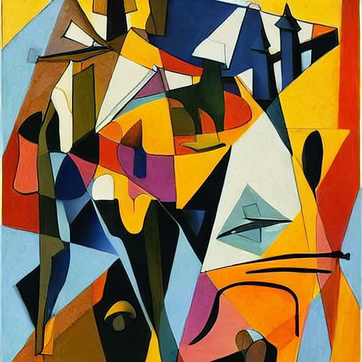 one_image_a_day's tweet image. #CubistRitual #FragmentedReality #FractalUrbanism