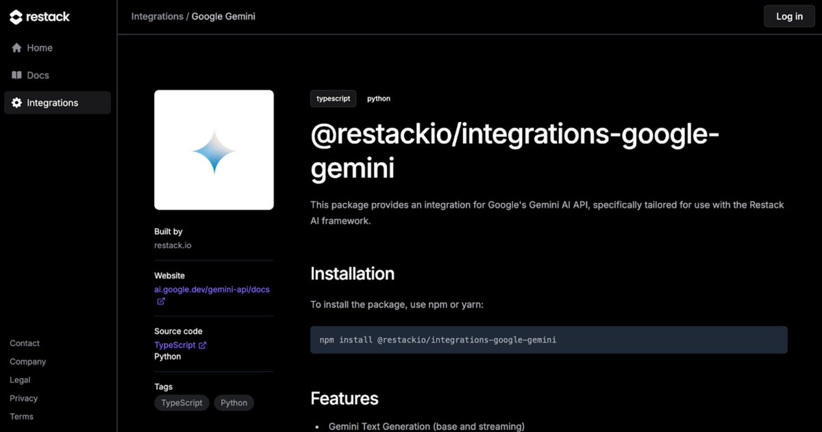 jheitzeb's tweet image. 🚀 Big news: we’re welcoming @restackio as a community sponsor for this weekend’s @AITinkerers hackathon! 

Why are we excited?

Because Restack’s open-source autonomous framework supercharges AI development—and it’s fully compatible with Google Cloud. 

🌟 Huge thanks to Restack…