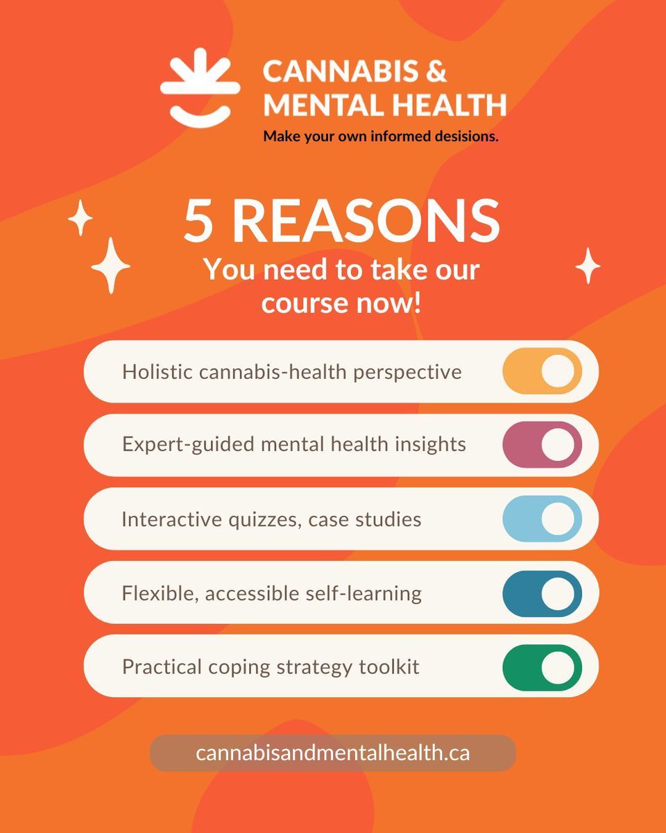 Visit cannabisandmentalhealth.ca now!

See you there ✌️ 

#cannabisandmentalhealth #cannabislegalization #warondrugs #cannabisawareness #BIPOC #cannabisuse #mentalhealth