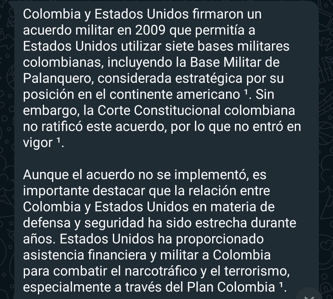 huntter91's tweet photo. @ElDatoEcua Segura que tiene bases militares? Asesoría no es igual a base militar. https://t.co/RWcTLGZXaq