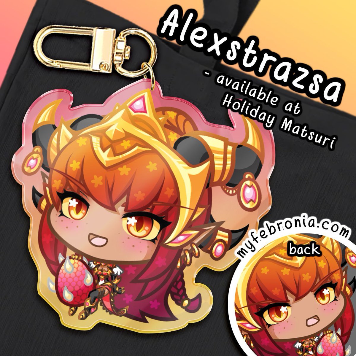 MyFebronia's tweet photo. Alexstrazsa completed~ These will have the semi-transparent gradient finish that all my recent charms have ^^ Preorders will open early Nov when I have a few more finished with more still to come.

♫ #warcraft #wow #holmat #alexstrazsa #holmat2024 #holidaymatsuri #dragonflight https://t.co/UsPHK4t6On