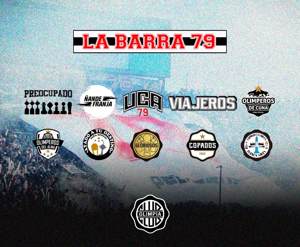 LaBarra79Ofic's tweet photo. La que copa en todos lados🎶

Agradecemos a los Amigos de LA79 por la constante ayuda a La Barra Más Grande de Paraguay. ⚪️⚫️

¡La fiesta lo hacemos todos juntos! 💪🏻

#LaBarra79 #La79 https://t.co/O3GV9TAVHc