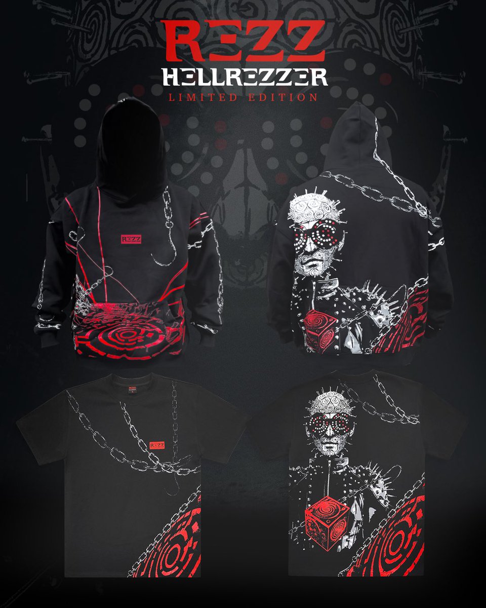 Hellrezzer merch!!! Happy halloween 

Out now on rezzshop.com