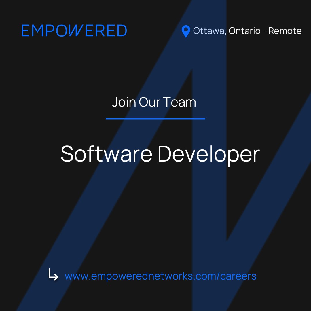 EmpoweredNetwks's tweet photo. 🚀 Join Our Team as a #softwaredeveloper! Empowered Networks seeks a UX-driven developer to design intuitive experiences, integrate dynamic data visualizations, and code with TDD. Learn more! https://t.co/7LL40255bg https://t.co/CpCv6ev9aJ