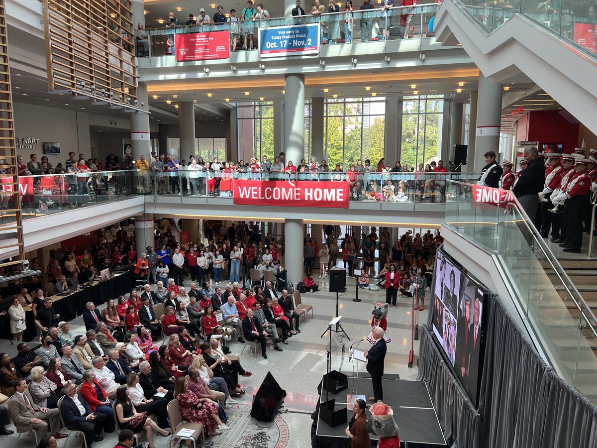 NC State University tweet media