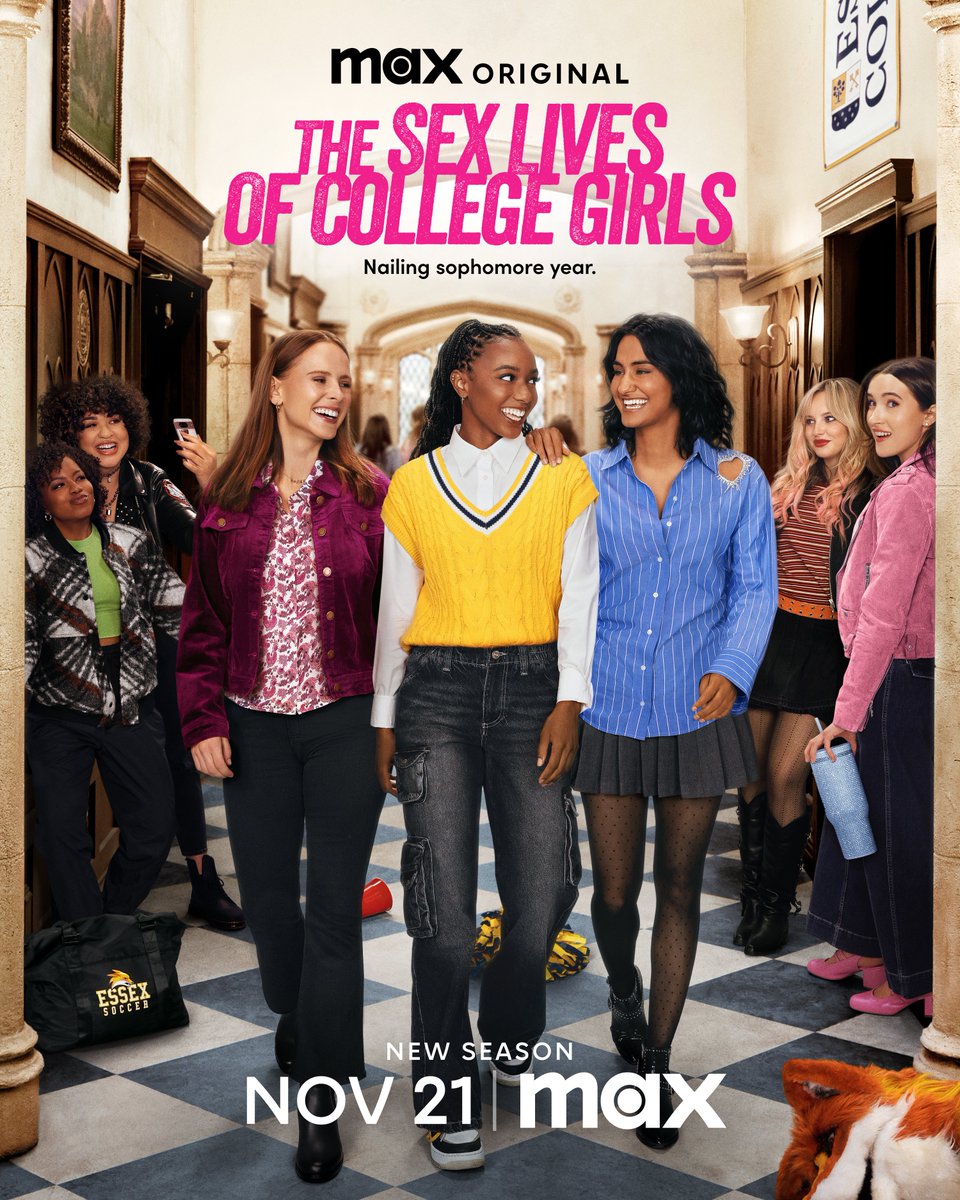 Nailing sophomore year.

Season 3 of the Max Original Series #TheSexLivesOfCollegeGirls premieres November 21 on Max.