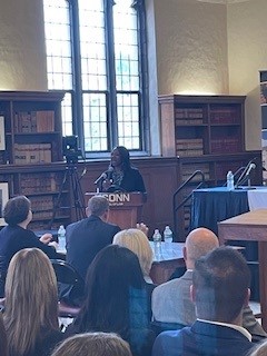CTStateCourts's tweet image. The Connecticut Supreme Court visited UConn Law School today as part of it&apos;s &quot;On Circuit&quot; program. Here are some pictures from today&apos;s proceedings.