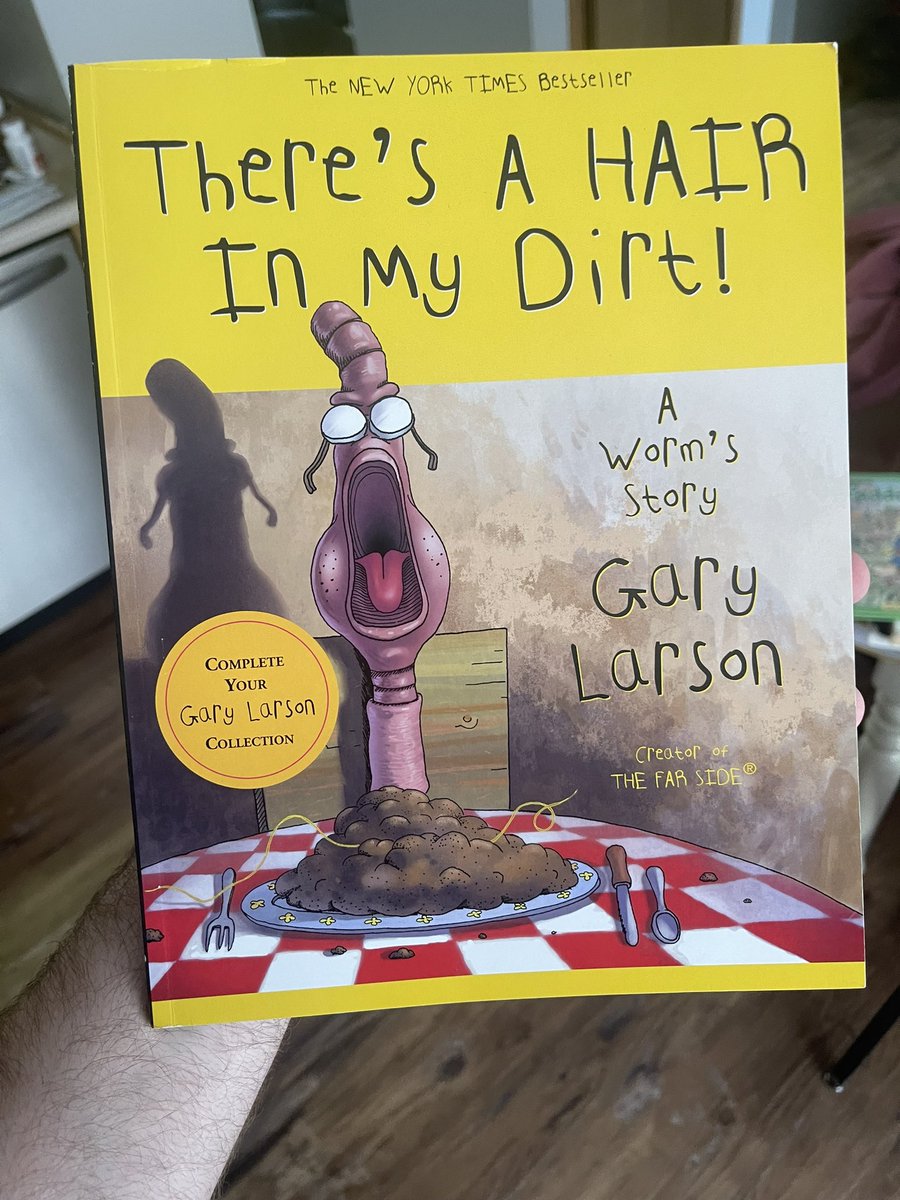 Got my copy of Gary Larson’s picture book! Now my collection is complete!!!