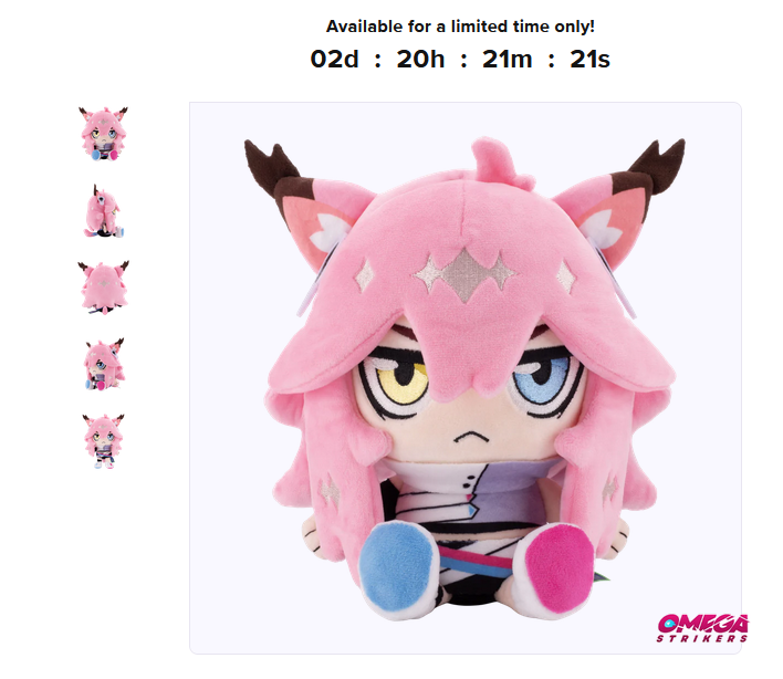PlayOmega's tweet photo. TIME IS RUNNING OUT ON THE AI.MI PLUSH!!

DON'T MISS YOUR CHANCE!!!

Surely you won't light this one on fire like I saw with the Juno plushes......... https://t.co/M7XLOT7Y9O