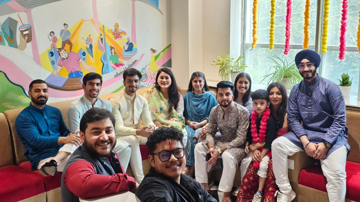 We added more lights – and a sprinkle of magic – just for the feed! 💫 #DiwaliDoneRight #FeedGoals #DiwaliCelebration #happydiwali