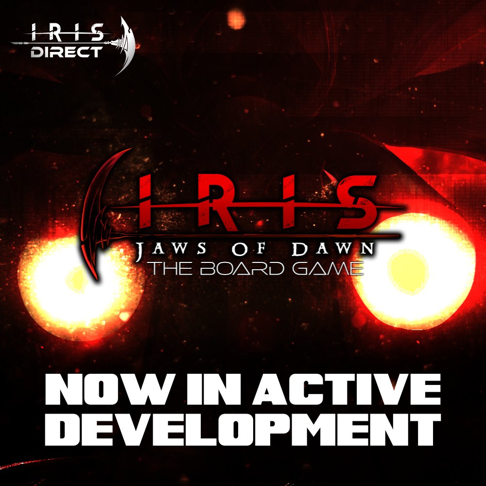 Announcing Jaws of Dawn is becoming a board game, bringing the power of bold soldiers and friends directly to a table near you! 

Announcements coming late 2025
#IRISDirect #JawsOfDawn #IRISDirect #havokbethygame