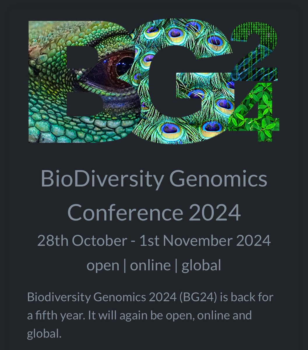Bat1k Genome Project (@bat1kgenomes) on Twitter photo #BG24 is in full swing and our co-director <a href="/Sonja_Vernes/">Prof Sonja Vernes, Bat Boffin🦇🌈</a> will be presenting our Phase 1 data release during Thursday‘s VGP <a href="/genomeark/">Vertebrate Genomes Project (VGP)</a> session at 2pm CET & 10am EST 🦇🧬 don’t miss it! <a href="/BioGenEurope/">Biodiversity Genomics Europe (BGE)</a> <a href="/EBPgenome/">Earth BioGenome Project</a> #BG24 is in full swing and our co-director <a href="/Sonja_Vernes/">Prof Sonja Vernes, Bat Boffin🦇🌈</a> will be presenting our Phase 1 data release during Thursday‘s VGP <a href="/genomeark/">Vertebrate Genomes Project (VGP)</a> session at 2pm CET & 10am EST 🦇🧬 don’t miss it! <a href="/BioGenEurope/">Biodiversity Genomics Europe (BGE)</a> <a href="/EBPgenome/">Earth BioGenome Project</a>