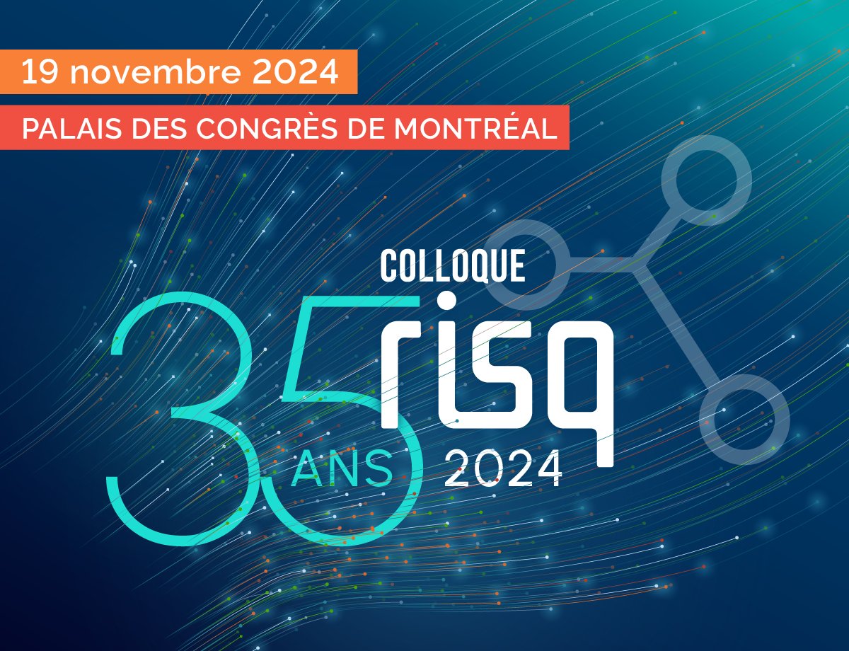 🙌 𝐂𝐨𝐥𝐥𝐨𝐪𝐮𝐞 𝐑𝐈𝐒𝐐 𝟐𝟎𝟐𝟰 - 𝗟𝗲 𝗽𝗿𝗼𝗴𝗿𝗮𝗺𝗺𝗲 𝘀𝗲 𝗱𝗲𝘀𝘀𝗶𝗻𝗲!

Sous le thème Ensemble vers l'innovation, retrouvez-nous le 𝟭𝟵 𝗡𝗼𝘃𝗲𝗺𝗯𝗿𝗲 𝟐𝟎𝟐𝟒 𝐚𝐮 𝐏𝐚𝐥𝐚𝐢𝐬 𝐝𝐞𝐬 𝐜𝐨𝐧𝐠𝐫𝐞̀𝐬 𝐝𝐞 𝐌𝐨𝐧𝐭𝐫𝐞́𝐚𝐥.
➡️ shorturl.at/DXqHW