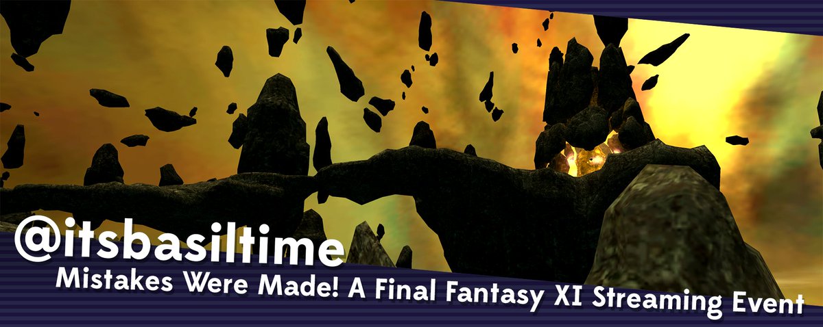 I've been playing Final Fantasy XI for the past month or so, so I guess now is as good a time as any to stream some! Currently in Rise of the Zilart, going to make some headway into some headstones. #ffxi #twitch

twitch.tv/itsbasiltime