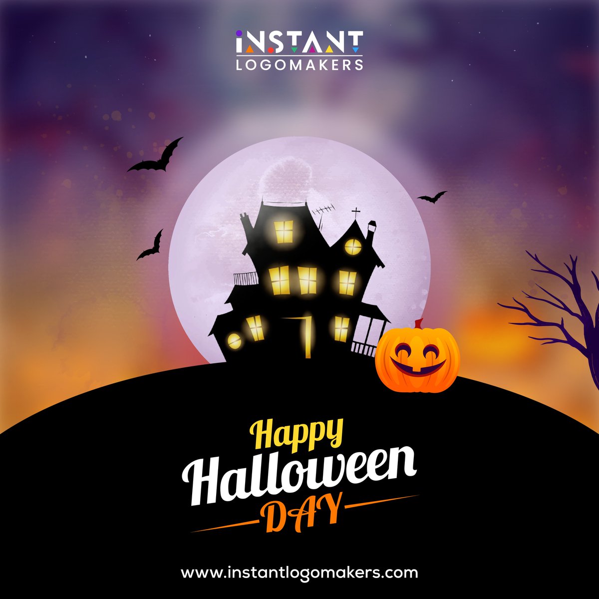 instantlogous's tweet photo. Is your logo looking a little boo-ring? 👻

Let’s give it a fresh look that stands out like a Halloween costume!

#happyhalloween #instantlogomakers https://t.co/XeNLBGr710
