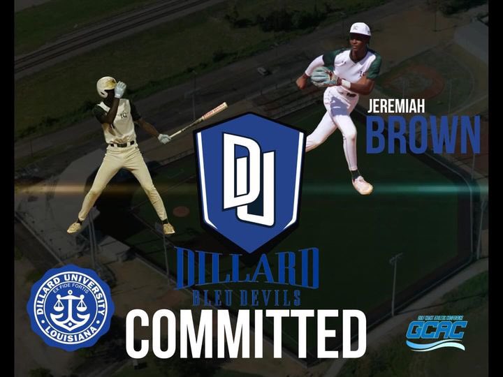 Jeremiah Brown (@jeremiahb_2025) on Twitter photo #AGTG After a great conversation with @thegodfatherSMA I am honored to announce my commitment to <a href="/BleuDevilBSB/">Dillard University Baseball</a>. I would like to thank my parents and coaches for helping me along the way
<a href="/IC_PioneerBsb/">Iowa Colony Baseball</a> <a href="/texasbluechips/">Texas Bluechips</a> <a href="/ICHSBOOSTER/">Iowa Colony HS Athletic Booster Club 🏈🏐📣🏀⚾️⚽️</a> #AGTG After a great conversation with @thegodfatherSMA I am honored to announce my commitment to <a href="/BleuDevilBSB/">Dillard University Baseball</a>. I would like to thank my parents and coaches for helping me along the way
<a href="/IC_PioneerBsb/">Iowa Colony Baseball</a> <a href="/texasbluechips/">Texas Bluechips</a> <a href="/ICHSBOOSTER/">Iowa Colony HS Athletic Booster Club 🏈🏐📣🏀⚾️⚽️</a>