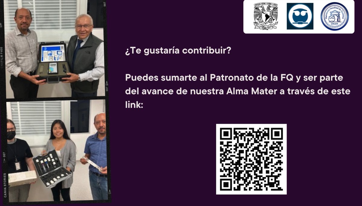 PatronatoAc's tweet photo. ¡Gracias a Equipar por su generosa donación a la Facultad de Química de la UNAM! La empresa entregó refacciones, artículos e insumos para apoyar el desarrollo académico y científico de nuestra comunidad. https://t.co/bi1Dap8H2o