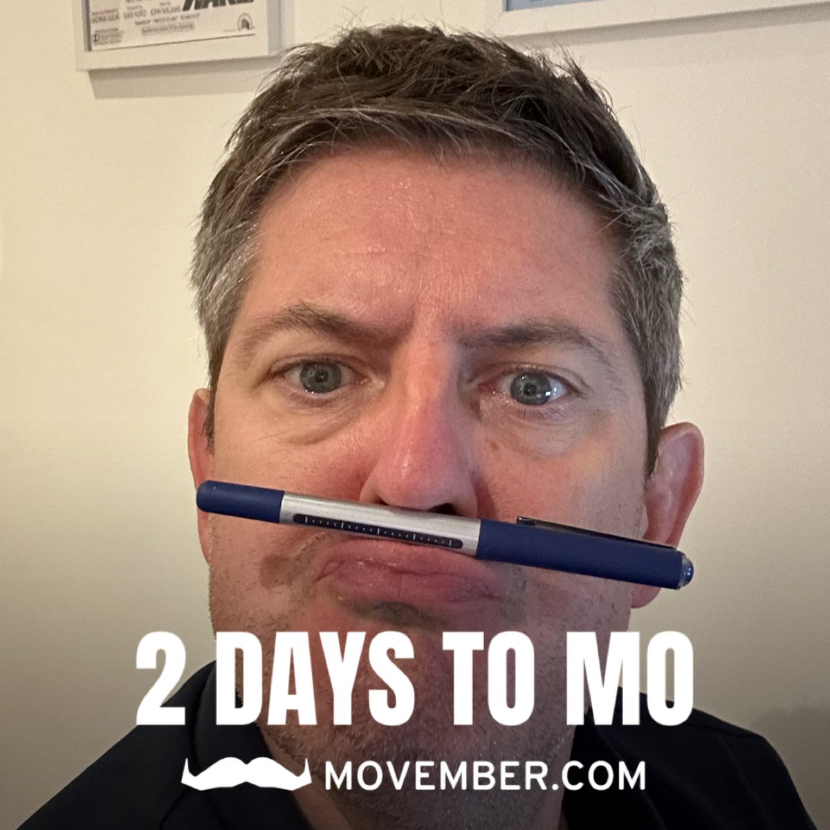 Holding position, but the real thing is coming…<a href="/MovemberUK/">Movember UK</a>