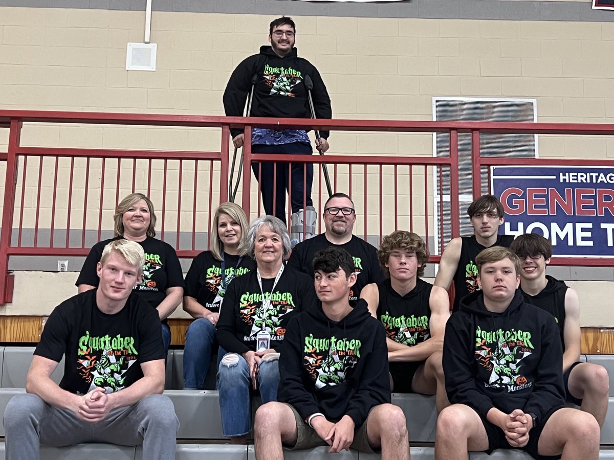 We appreciate to support from this crew (and others, who didn’t show up for the picture) by purchasing a SQUATOBER shirt!