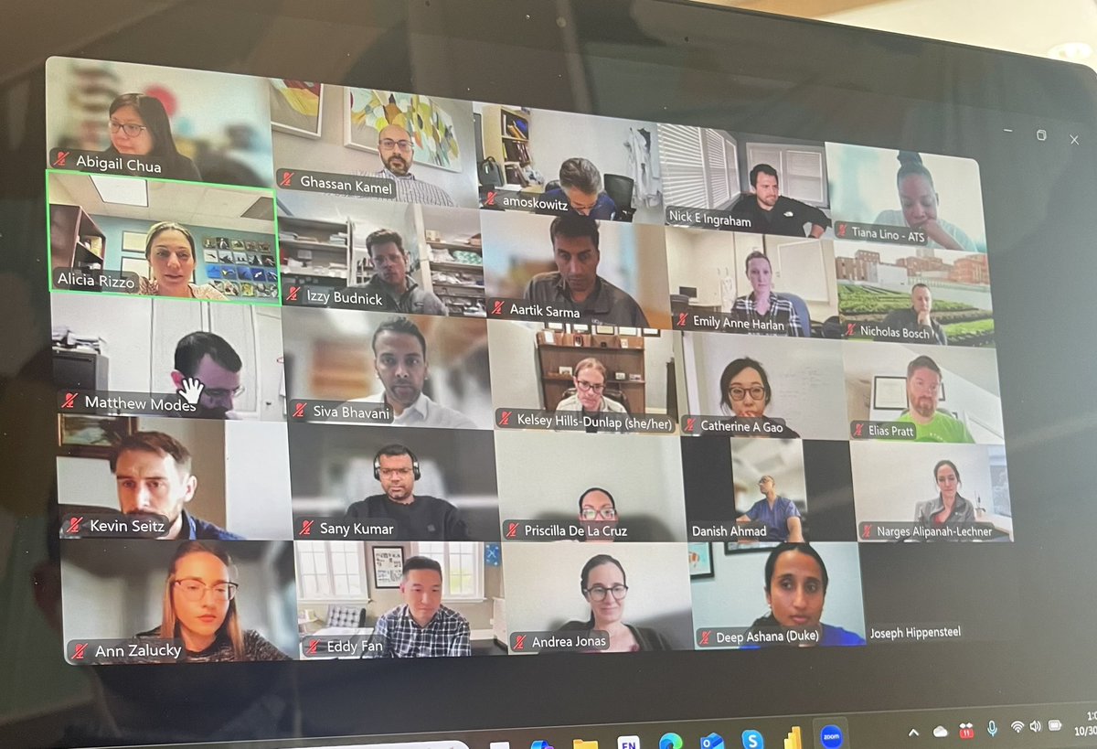 ATS Crit Care (@atscritcare) on Twitter photo #ECPWG general meeting of the <a href="/ATSCritCare/">ATS Crit Care</a> assembly underway. Excited to meet everyone and looking forward to what we can achieve this coming year!
<a href="/atscommunity/">American Thoracic Society (ATS)</a> <a href="/atsearlycareer/">ATS Early Career</a> #ECPWG general meeting of the <a href="/ATSCritCare/">ATS Crit Care</a> assembly underway. Excited to meet everyone and looking forward to what we can achieve this coming year!
<a href="/atscommunity/">American Thoracic Society (ATS)</a> <a href="/atsearlycareer/">ATS Early Career</a>