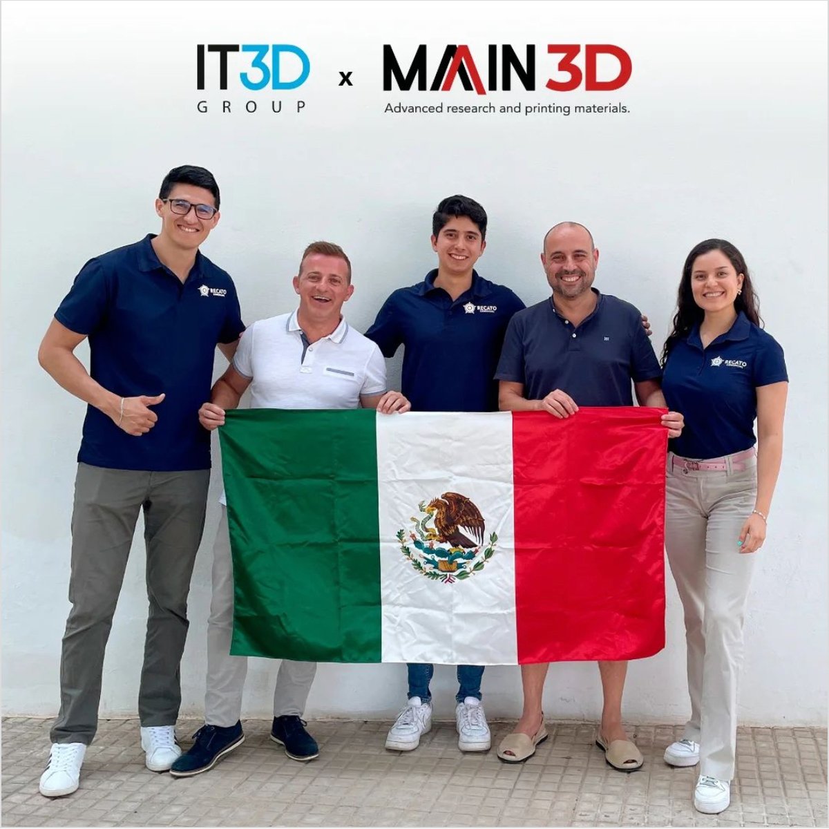 main3d_'s tweet photo. ¡Una nueva etapa! #MAIN3D Distribuidor oficial de soluciones 3D de la mano con @It3dgroup expandiendo la tecnología de vanguardia en México. 🇲🇽🤝
Todo ha sido posible junto a la empresa hermana @recatocomercial
#IT3DGroup #Innovación3D #Tecnología #Mexico #PartnersOficiales https://t.co/bmuighGM9y