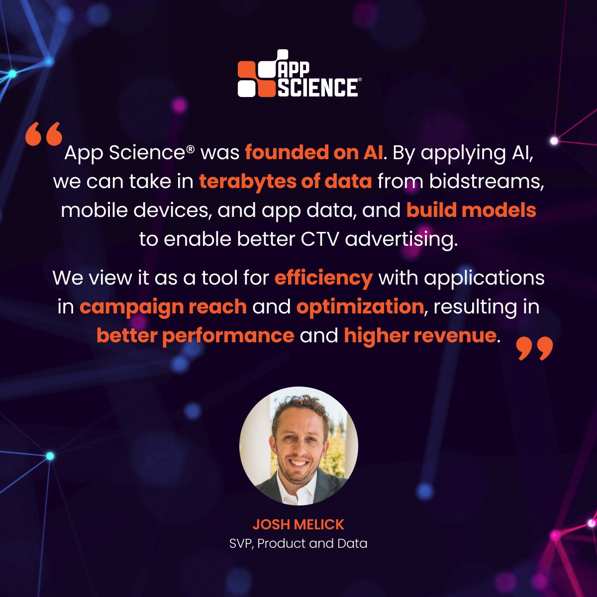 AI has been in our DNA from the start serving as a powerful tool that helps us push boundaries.

Our SVP shares how we leverage our AI-driven models to drive better results for our partners. With AI at our core, we’re not just embracing the future of measurement—we’re shaping it.