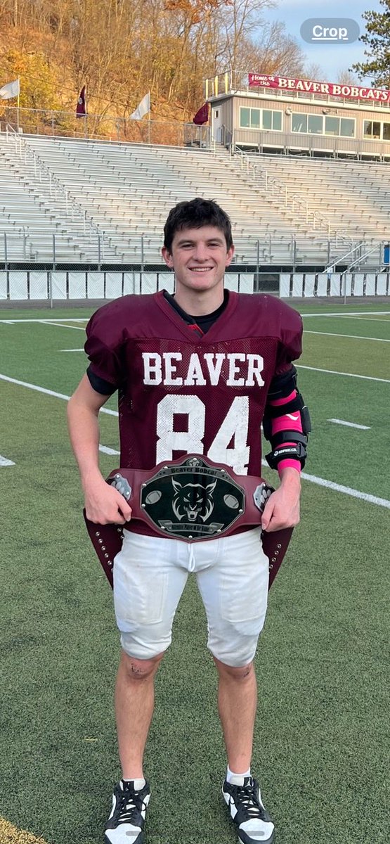Offensive Player of the Week: Brady Mayo. Brady returned to action after missing the past five games due to injury. In Friday’s 34-14 victory over Avonworth, he recorded 6 receptions and totaled 84 all-purpose yards. Congrats, Brady!