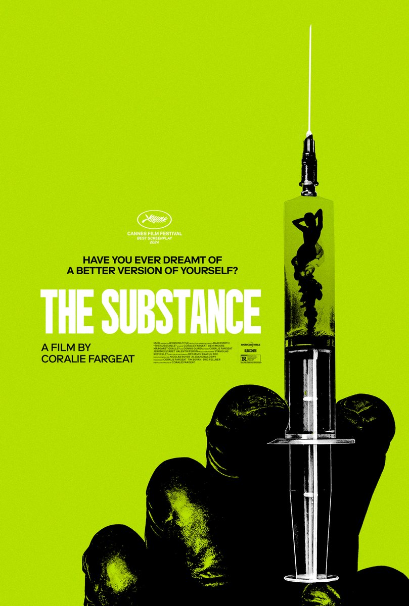 Here's my tribute poster for <a href="/coraliefargeat/">Coralie Fargeat</a>'s #TheSubstance - hope you like it!