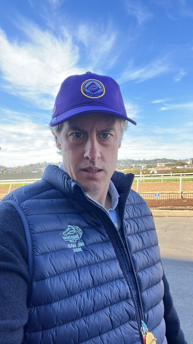 Lucky to be working (hard!) in Southern California this week to preview the outstanding championship racing under the palm trees by the ocean <a href="/DelMarRacing/">Del Mar Racetrack</a> for the <a href="/BreedersCup/">Breeders' Cup</a> at a <a href="/TPDZone/">Total Performance Data</a> powered event