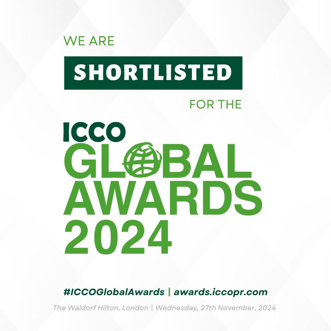 We're proud to announce that our work with client, <a href="/marybethwest/">Mary Beth West, APR</a> - #PRethics: Elevating Ethical Standards in PR - has been shortlisted in the Special <a href="/ICCOpr/">ICCOpr</a> Global Award for Improving Society and Reputation of PR category for ICCO Global Awards 2024. 

#ICCOGlobalAwards