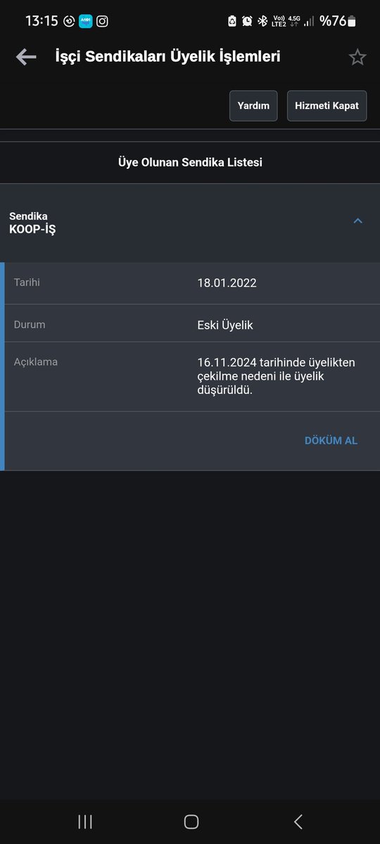 Yeter #KOOPİStenİstifaEt
<a href="/akif_sarica/">Mehmet Akif SARICA</a> <a href="/KOOPISSENDIKASI/">Koop-İş Sendikası</a> <a href="/ozburo_is/">Özbüro-iş Türkiye</a> <a href="/alemdareyup/">Eyüp Alemdar</a> <a href="/hakiskonf/">HAKİŞ KONFEDERASYONU</a>