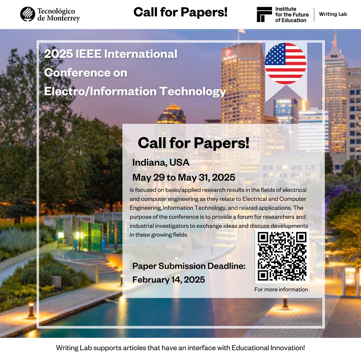 TecWriting's tweet photo. Call for papers!   For financial and technical support, contact us at https://t.co/SrrcXA1I3T or writinglab@itesm.mx https://t.co/gVzBWtiSw2
