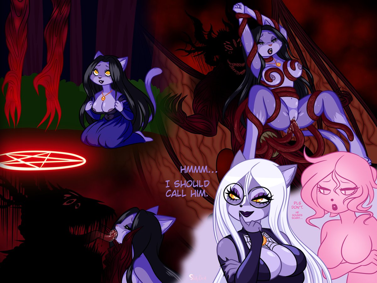 bone_dolly's tweet photo. Witchy tells a story of her favorite Halloween experience 😈 https://t.co/36Hh2w2OET