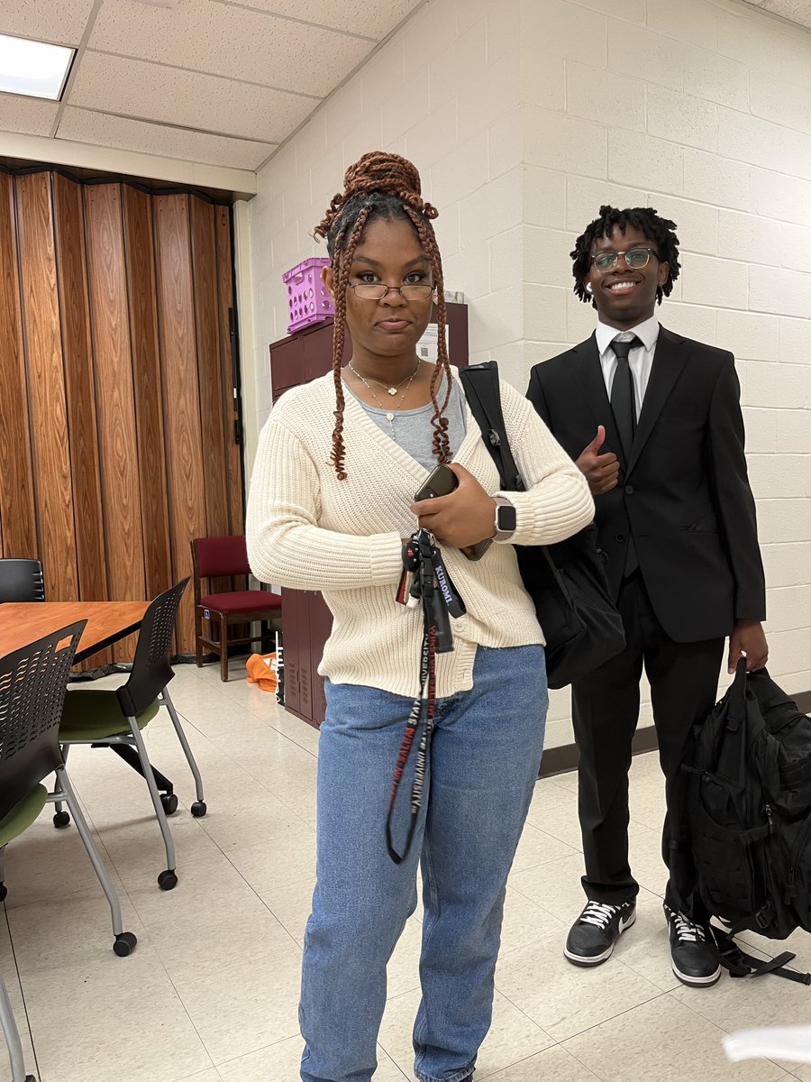 MCHSDurhamTech's tweet image. It&apos;s a wacky Wednesday as teachers dress as students, and students as teachers for Spirit Week,