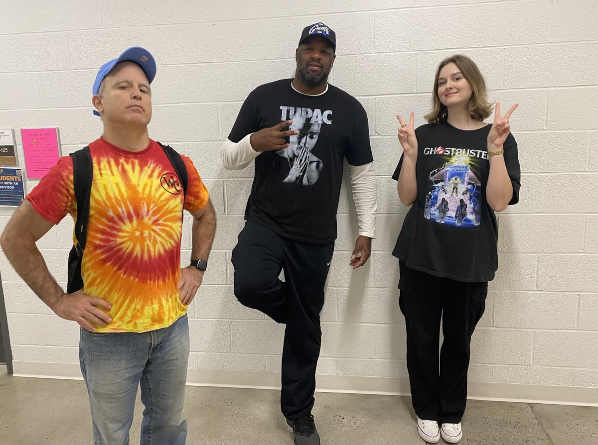 MCHSDurhamTech's tweet image. It&apos;s a wacky Wednesday as teachers dress as students, and students as teachers for Spirit Week,