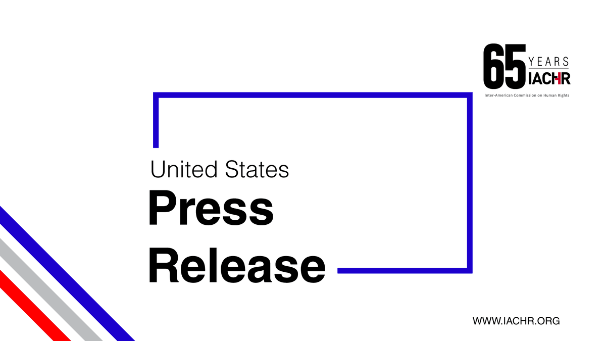 #IACHR urges the #UnitedStates to refrain from applying the #deathpenalty on Richard Moore, beneficiary of #precautionarymeasures.

#HumanRights 👉🔗ow.ly/i8qG50TWEjY