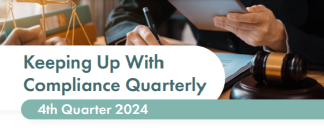 go_cgo's tweet photo. Keeping up with compliance developments can be difficult and time-consuming. This quarterly update highlights recent legal developments to help your organization stay on top of new requirements and minimize its compliance risks.

https://t.co/v91V1Zl97Q https://t.co/DZvHpeSXPs