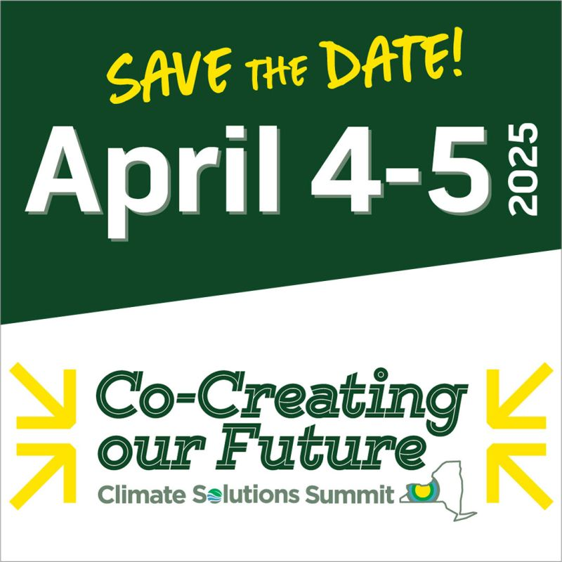 climategfl's tweet photo. Save the Date! 🗓️

Mark your calendar for the Climate Solutions Summit: Co-Creating Our Future on April 4-5, 2025! 🌍 Join us to explore strategies to address climate change and build a thriving, resilient, and regenerative future for the Genesee-Finger Lakes region. https://t.co/gz5ZybzZgP