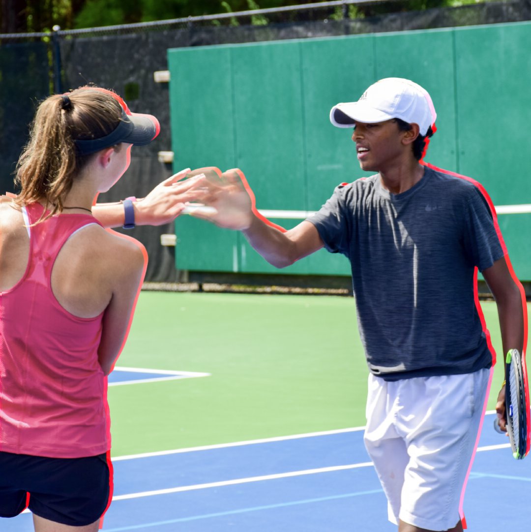 UTATennisATL's tweet photo. That feeling when dream work makes the dream work. 🙌 💥

Inquire for private lessons today: https://t.co/l6FTYo2vwe 

#TeamWork #UTA #Doubles https://t.co/goPi3WHTBA