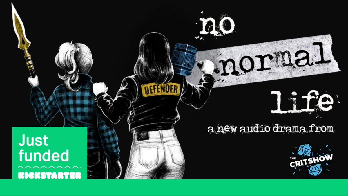 WE'VE FUNDED OUR NEW #AUDIODRAMA! We've got a little over a day left, so if you want to make sure you've snagged an ad-free feed, character stickers and other backer goodies, now is the time to get in!