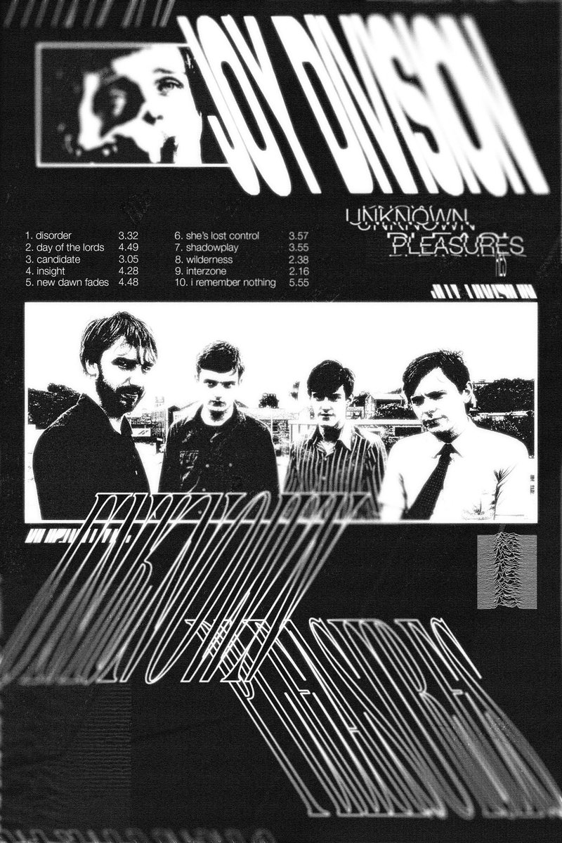 maxiimoc_'s tweet photo. “Unknown Pleasures” Poster // Joy Division https://t.co/cZJtdxrbkr