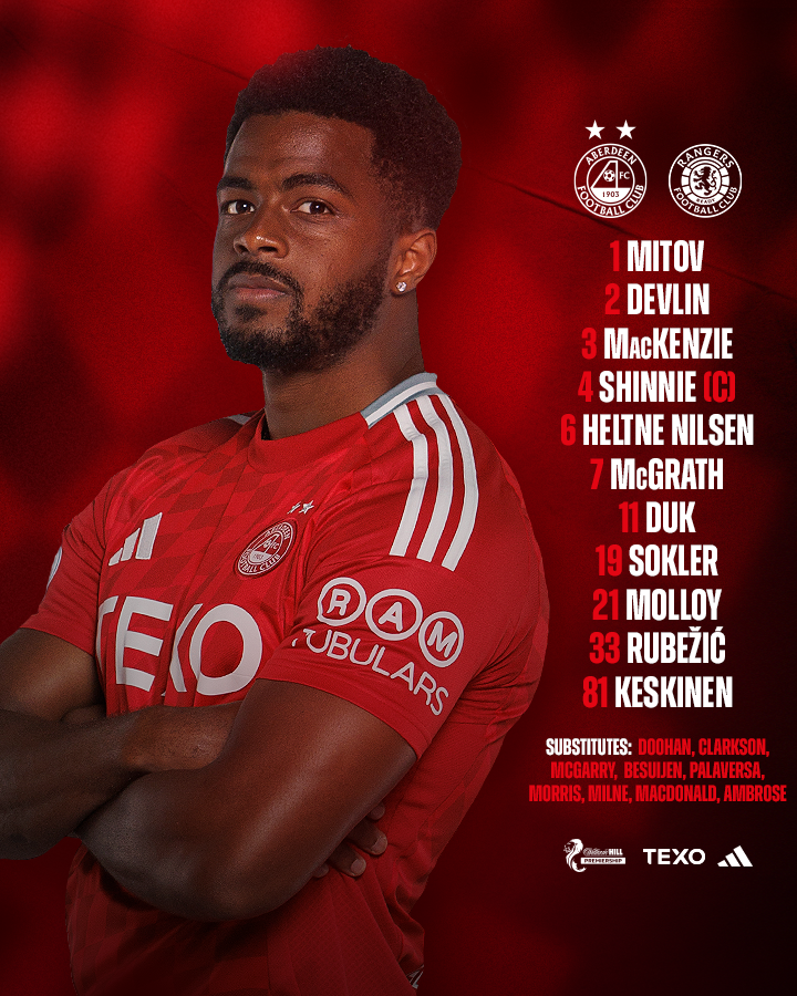 AberdeenFC's tweet photo. The Dons 👊 https://t.co/JX7K8RCPGj