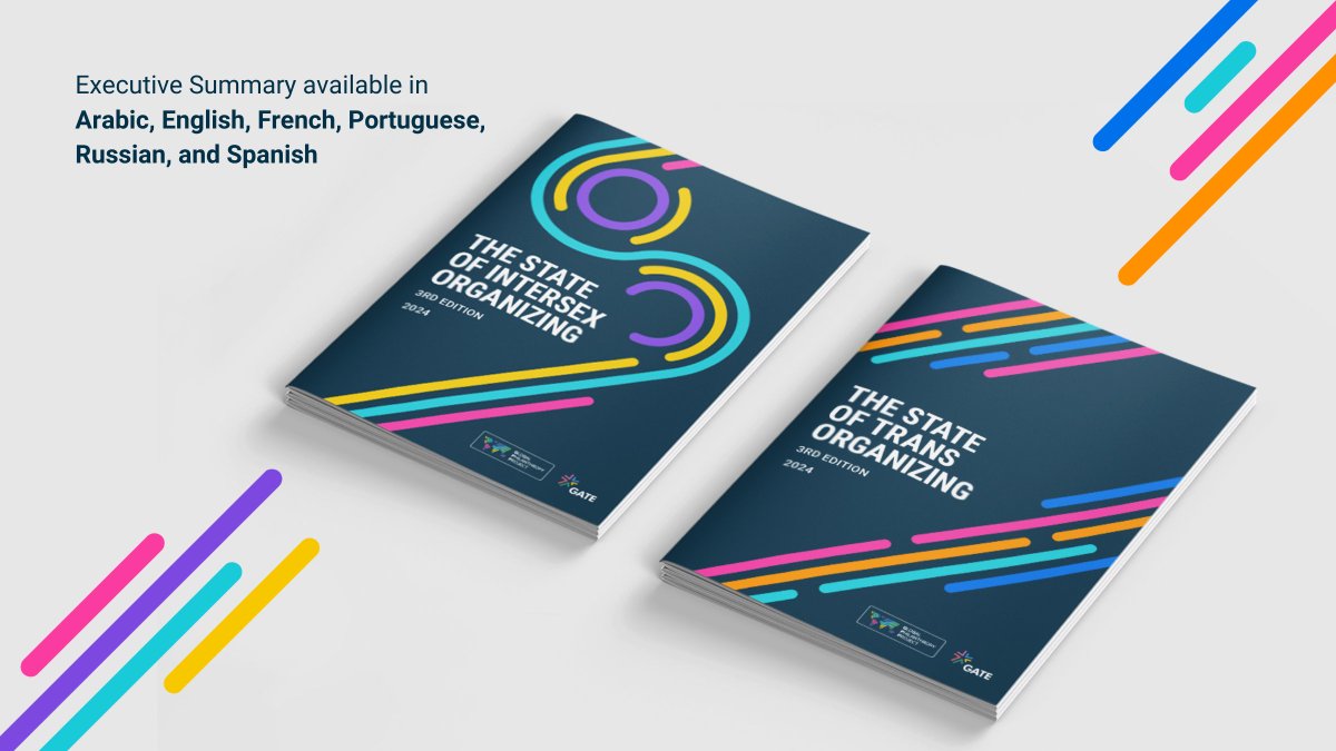 New publications! The State of Trans Organizing and The State of Intersex Organizing reports, 3rd edition 
globalphilanthropyproject.org/stateoforganiz…