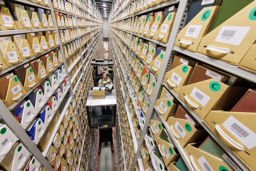 NebToday's tweet photo. In honor of American Archives Month, Nebraska Today asked @UNL_Lib archivists for their favorite items or collections that tell a story about the university or state. https://t.co/hGm3J1gsKA https://t.co/Rlo2FM7Fin