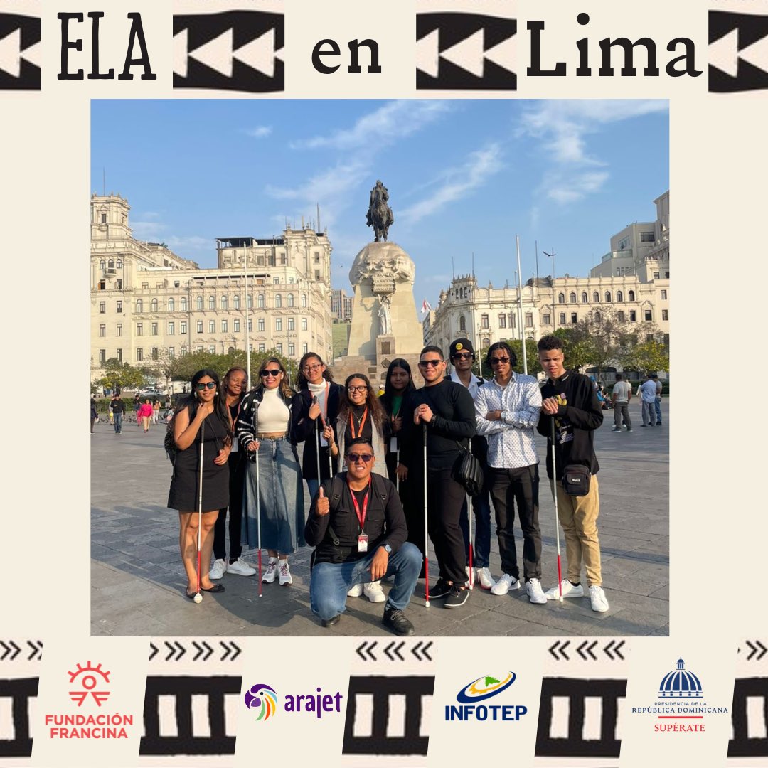 Lima tiene buena comida, un clima hermoso y el entorno adecuado para caminar y encontrarnos con las ventajas de la autonomía. 🤩

Estamos trabajando para que los derechos de todas las personas se conduzcan a ese entorno sin barreras.😉👌🏽

#LimaEnBaston 🤍❤️ #ELAEnLima 🇵🇪