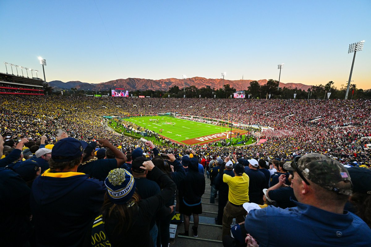 Rose Bowl Game tweet media