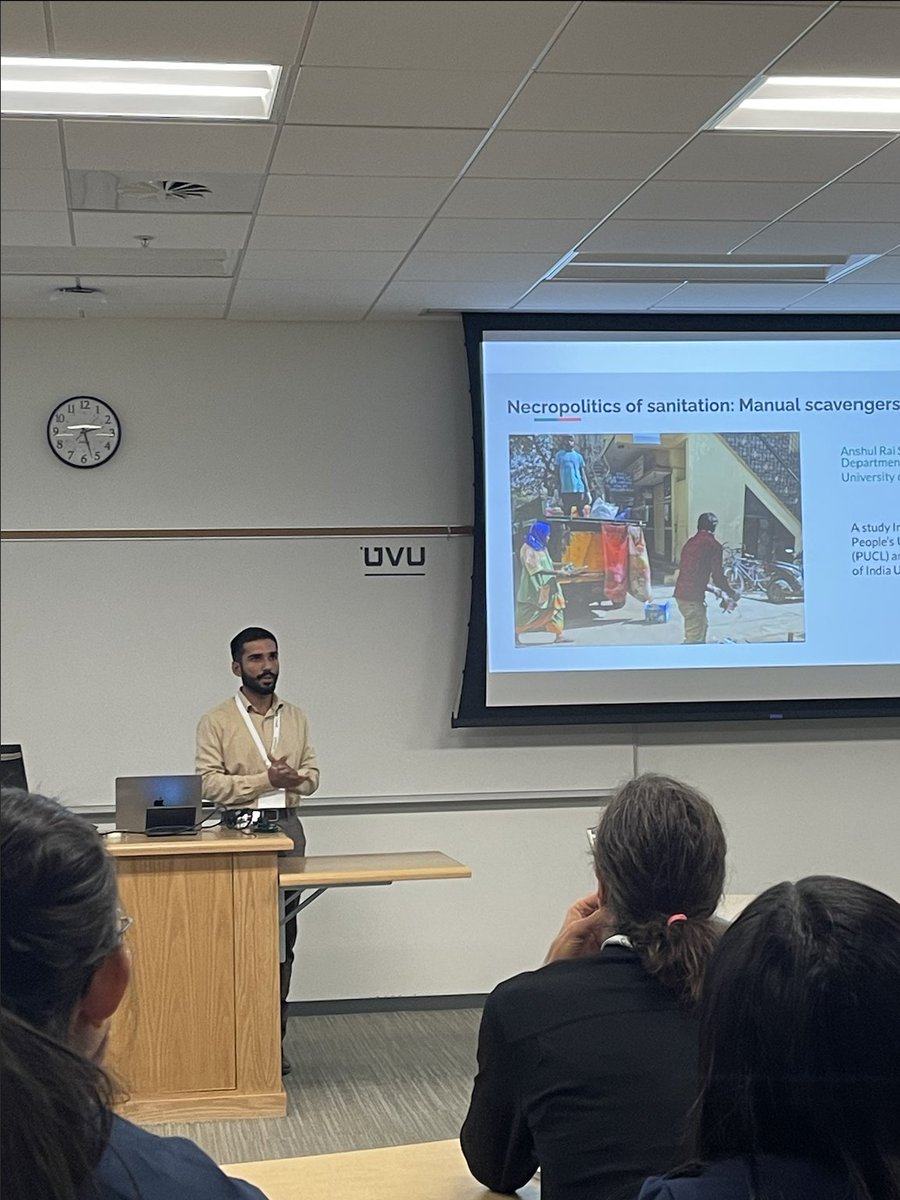 Utah AAG  Regional Trip 2024. Anshul Sharma received 1st place for  papers/presentations, and Hayes Hart-Thompson received 3rd, and the Buff  Cougs (UCB and BYU) team got 2nd place at the GeoBowl.