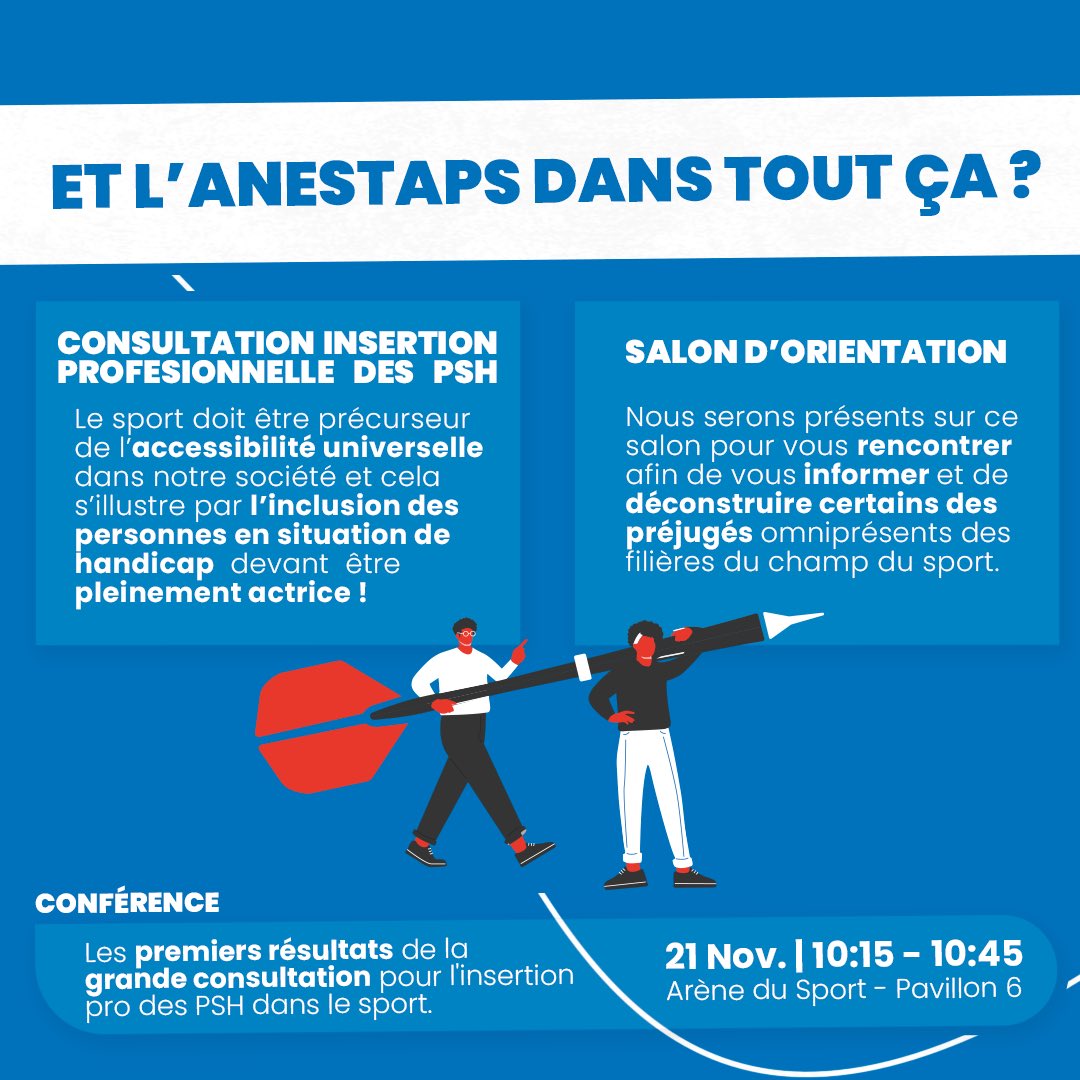 Du 19 au 21 novembre c’est le moment pour venir nous rencontrer ! 

Sur le <a href="/salondes_sports/">Salon des Sports et Parasports</a> et parasports🏆 

Retrouvez toutes les informations sur salondessports.fr

Alors, on s’y verra ?👀